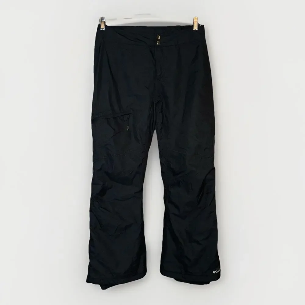 Columbia‎ Snow Bugaboo Pants LG Short 34x29 Black Waterproof Insulated Omni Tech